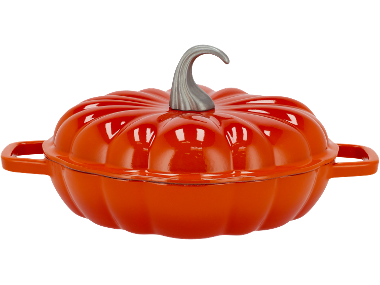 Sauteuse en fonte citrouille, Ø 27 cm
