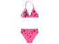 Un bikini rose avec un imprimé Ladybug.