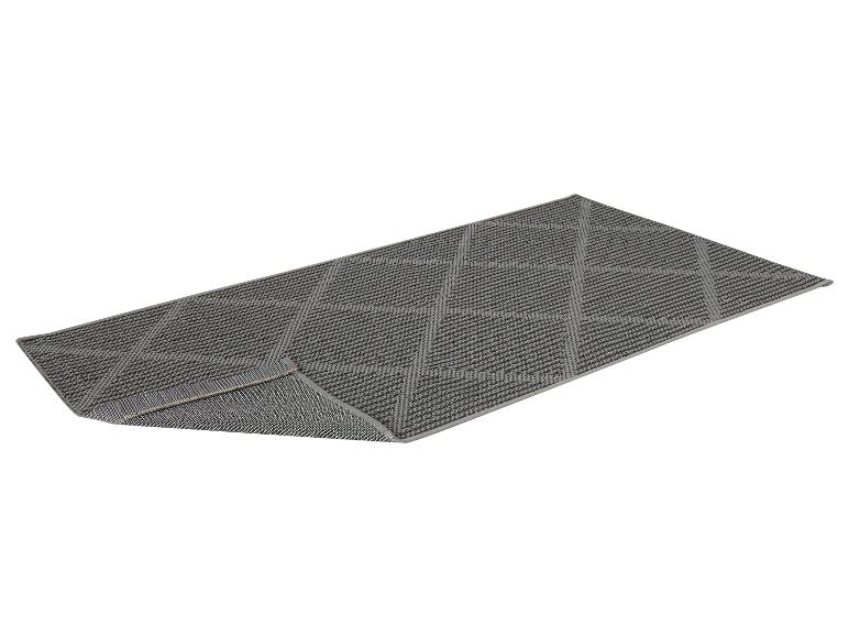 Grijze loper met geometrisch patroon, zijaanzicht