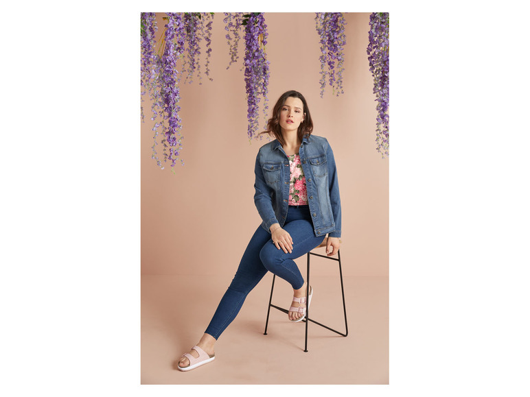 Ga naar volledige schermweergave: esmara® Katoenen t-shirt met ronde hals - afbeelding 9