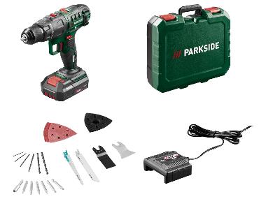 Outil multifonction 3‑en‑1 avec batterie et chargeur PARKSIDE® PKGA20