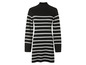 Pull rayé noir et blanc à manches longues