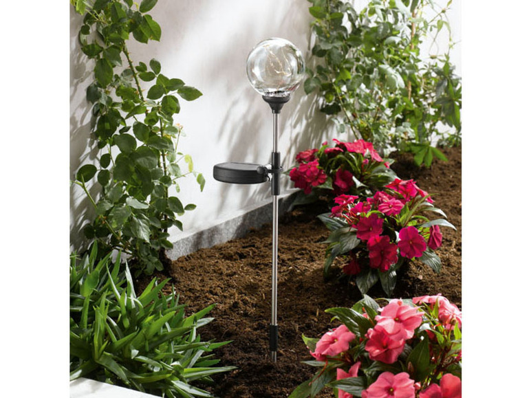 Aller en mode plein écran LIVARNO home Lampe solaire à LED, hauteur 72 cm - Photo 5