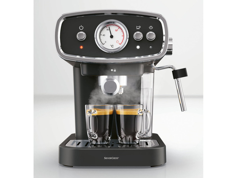 Aller en mode plein écran SILVERCREST® Machine à expresso, 1 050 W - Photo 4