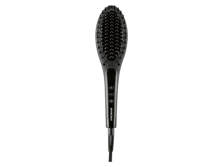 Aller en mode plein écran SILVERCREST® PERSONAL CARE 2 en 1 : brosse à cheveux et fer à lisser, 58 W - Photo 7