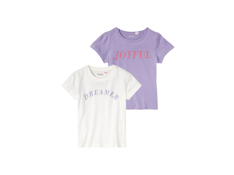 Ga naar volledige schermweergave: lupilu® Set van 2 katoenen T-shirts - afbeelding 2