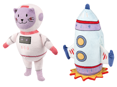 PLAYTIVE Peluche avec veilleuse