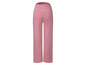 Roze broek met wijde pijpen