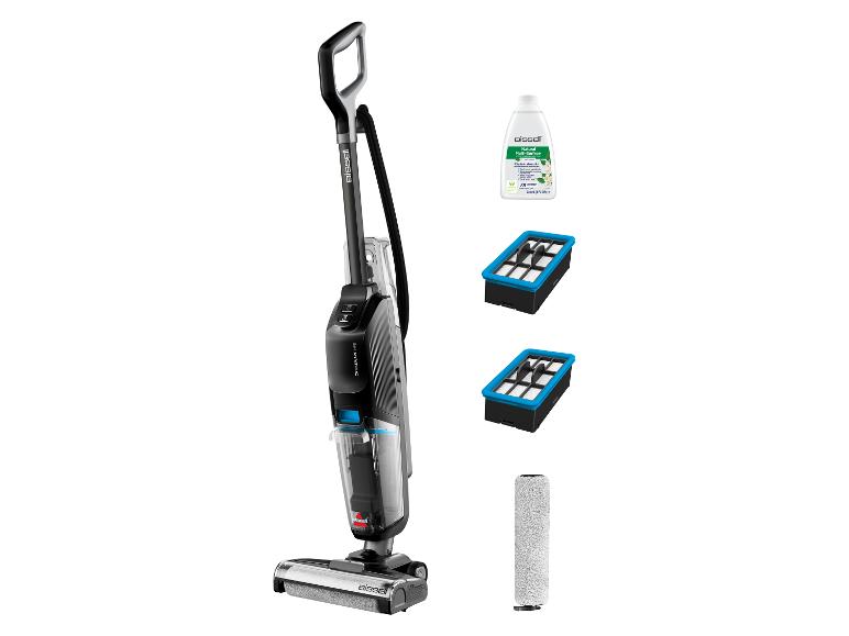 Nettoyeur Bissell Crosswave HF2 avec filtres de rechange et nettoyant.