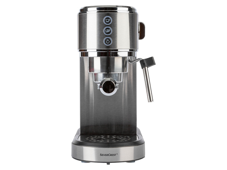 Ga naar volledige schermweergave: SILVERCREST® KITCHEN TOOLS Espressomachine Slim, 1350 W - afbeelding 3