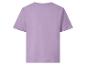 T-shirt basique violet à manches courtes, vue arrière