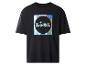 T-shirt noir avec un logo Lidl holographique au centre.