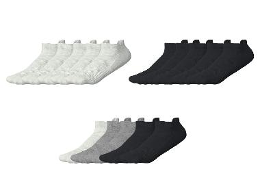 CRIVIT Chaussettes de sport courtes, 5 paires