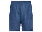 Short homme bleu texturé avec poche arrière