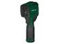 Groene en zwarte handheld warmtebeeldcamera met rode trekker