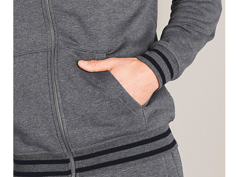 Ga naar volledige schermweergave: LIVERGY® Sweatjack met capuchon - afbeelding 6