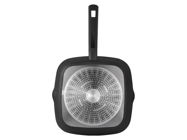 Ga naar volledige schermweergave: Masterpro Gesmeed aluminium grillpan Ø 28 cm, anti-aanbaklaag - afbeelding 4