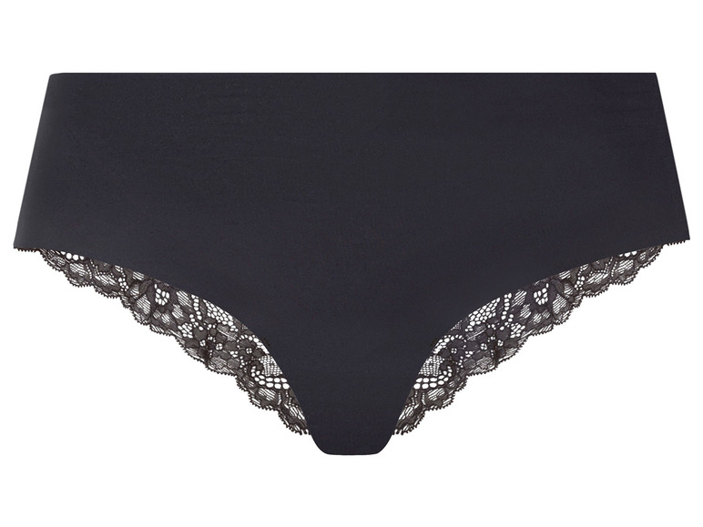 Culotte noire avec dentelle