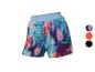 Sportieve shorts met een kleurrijk abstract motief.