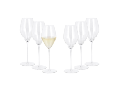 SILVERCREST® Set de 6 verres à vin blanc