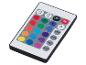 Télécommande blanche avec boutons colorés pour lumières LED