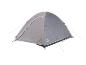 Tente dôme grise CRIVIT avec haubans et détails noirs