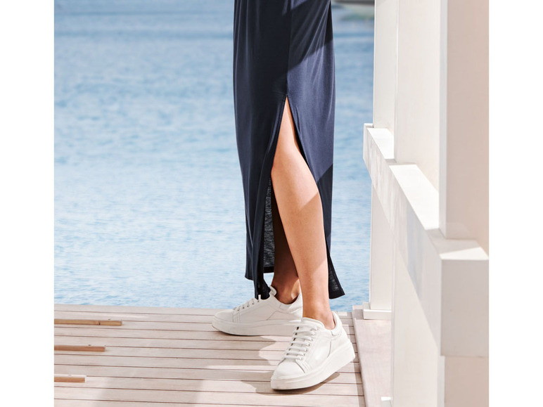 Ga naar volledige schermweergave: esmara® Maxi-jurk met elastiek in de taille - afbeelding 14