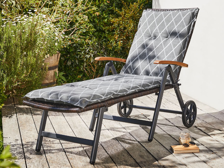 Aller en mode plein écran LIVARNO home Coussin pour chaise de jardin, 190 x 60 cm - Photo 5