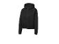 Sweat à capuche noir zippé