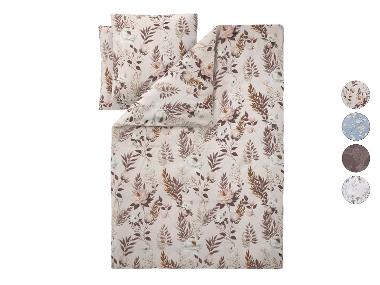 LIVARNO® Housse de couette en satin de microfibre, 260 x 240 cm