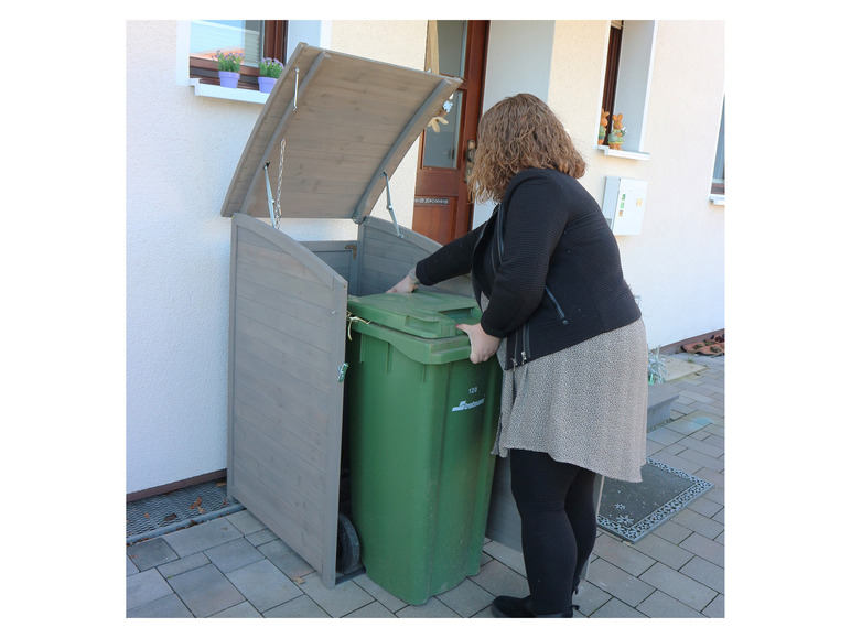 Aller en mode plein écran HABAU Habillage de poubelle, poubelle d’une capacité de 120 l - Photo 2