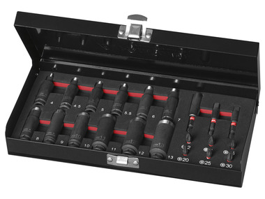 PARKSIDE PERFORMANCE® Slag-steeksleutel- en bitset