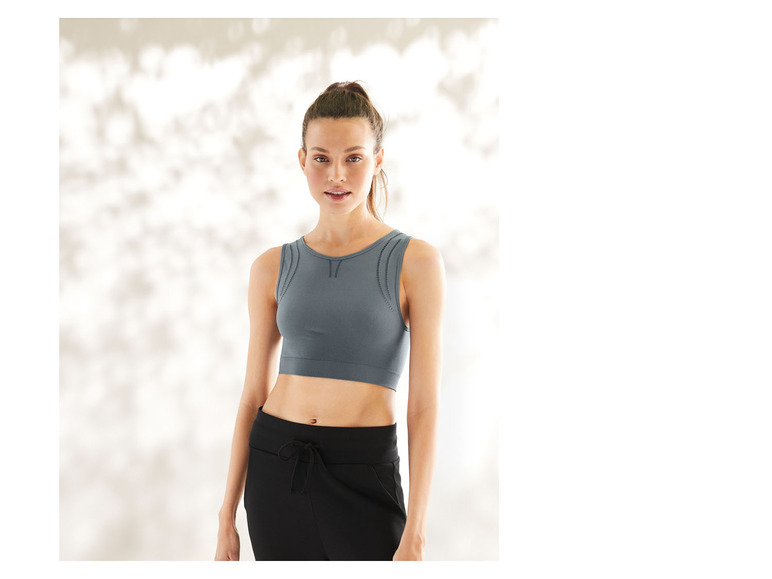 Aller en mode plein écran CRIVIT Soutien-gorge de sport, maintien léger, seamless - Photo 2