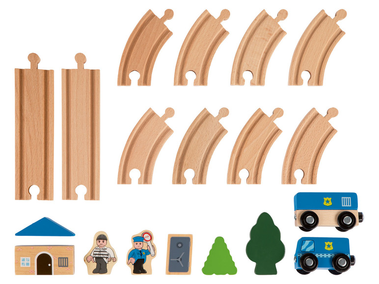 Ga naar volledige schermweergave: Playtive Houten spoorweg - afbeelding 18