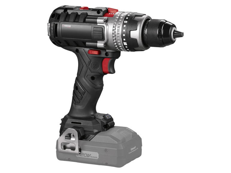 Aller en mode plein écran PARKSIDE PERFORMANCE® Perceuse-visseuse sans fil » PPBSA 20-Li A1 «, 20 V - Photo 9