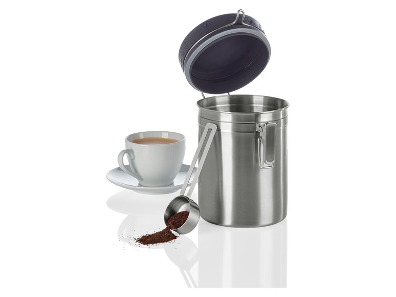 Ga naar volledige schermweergave: ERNESTO Aromabus voor koffiebonen of koffiepads - afbeelding 5