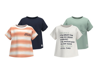 lupilu® Set van 2 katoenen T-shirts