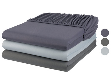 LIVARNO home Jersey hoeslaken, 180-200 x 200 cm