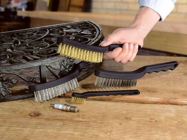 Aller en mode plein écran PARKSIDE® Brosses métalliques, 4 pièces - Photo 2