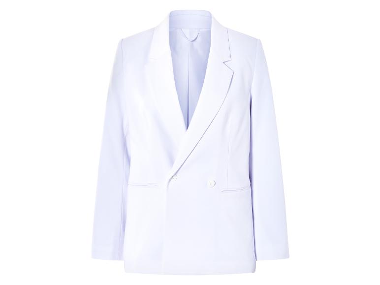 Blazer croisé léger, couleur lavande.