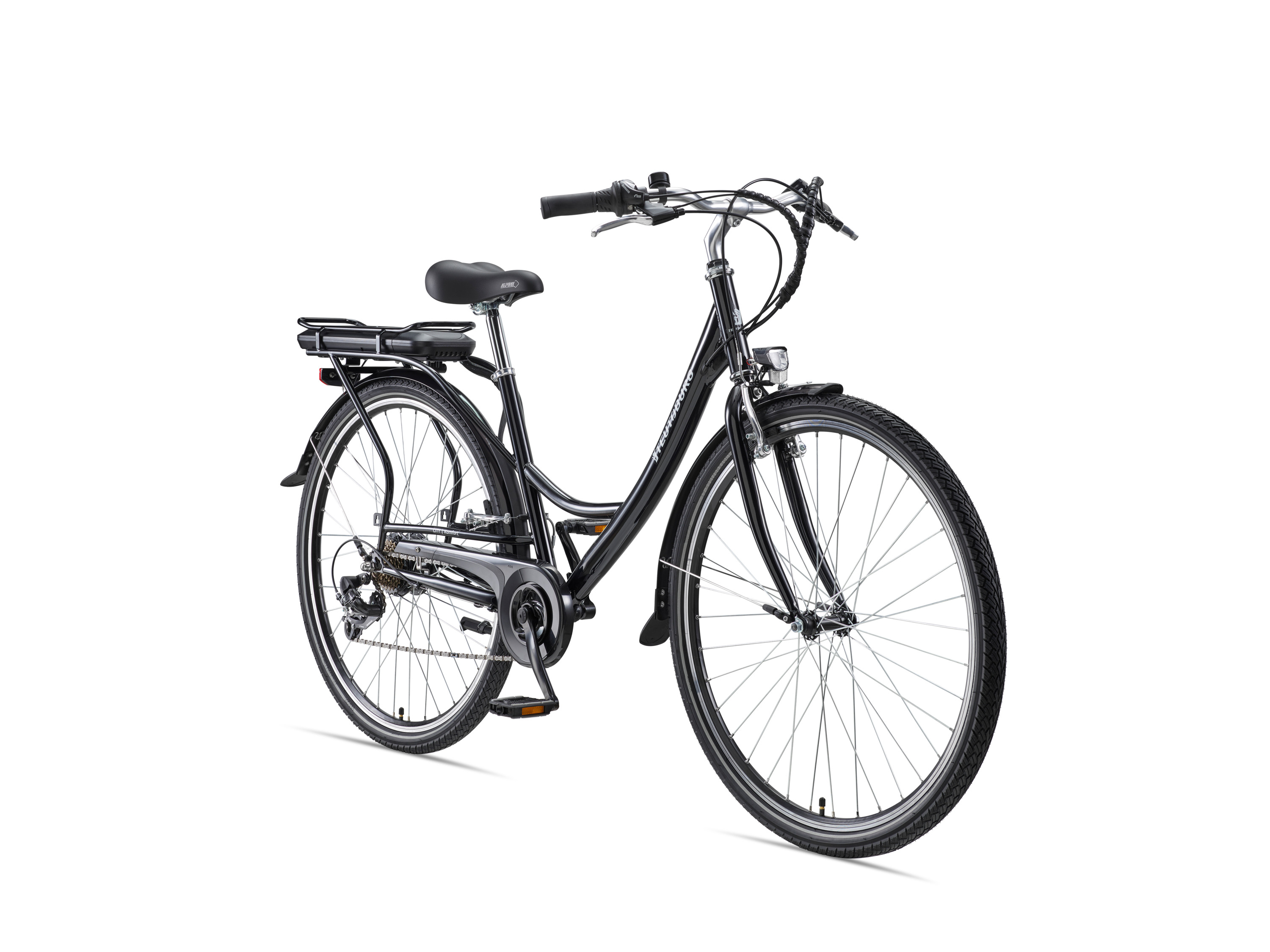 Teutoburg Senne E-bike Stadsfiets, 28 inch elektrische fiets Pedelec