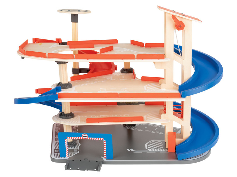 Ga naar volledige schermweergave: Playtive Houten parkeergarage - afbeelding 4