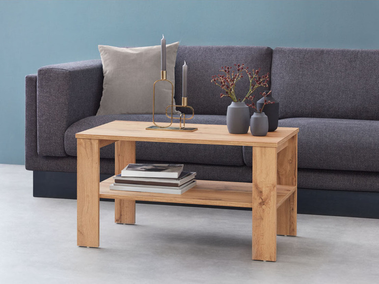 Aller en mode plein écran LIVARNO home Table basse, 90 x 50 x 50 cm - Photo 5