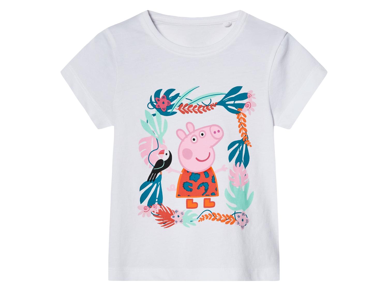 Peppa Pig T-Shirt et Set Court Fille Peppa, Multicolore, 18-24