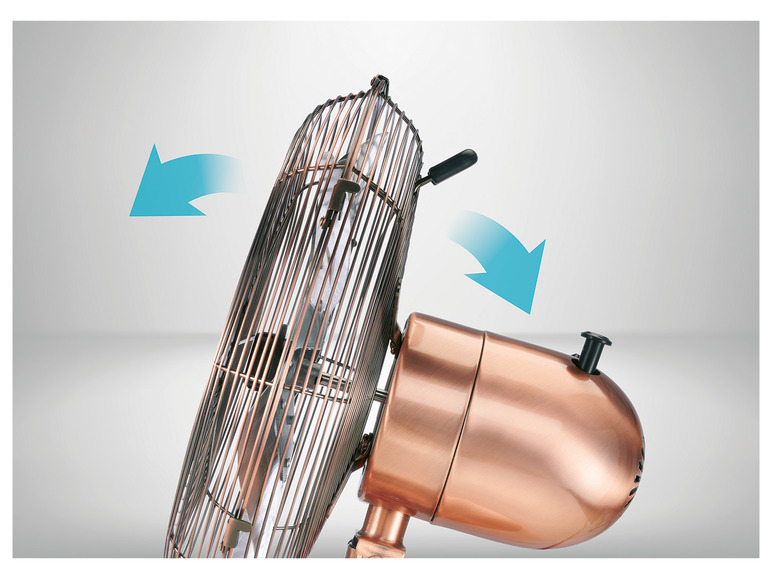 Aller en mode plein écran SILVERCREST® Ventilateur de table, 3 vitesses, 45 W - Photo 9