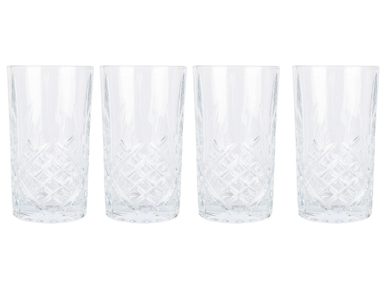 Ga naar volledige schermweergave: ERNESTO® Whisky- of longdrinkglazen, set van 4 - afbeelding 1