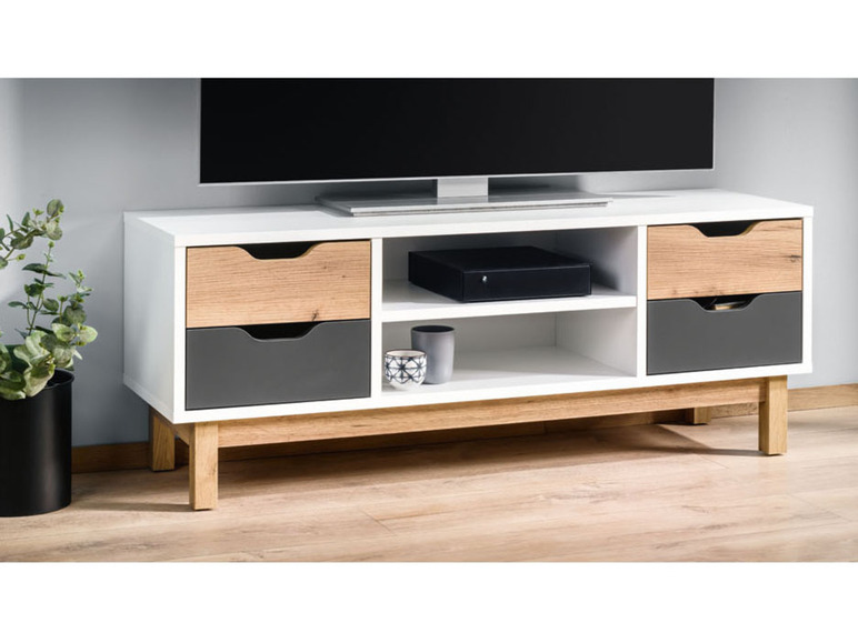Ga naar volledige schermweergave: LIVARNO home TV-kast, 117,8 x 35 x 45 cm - afbeelding 2
