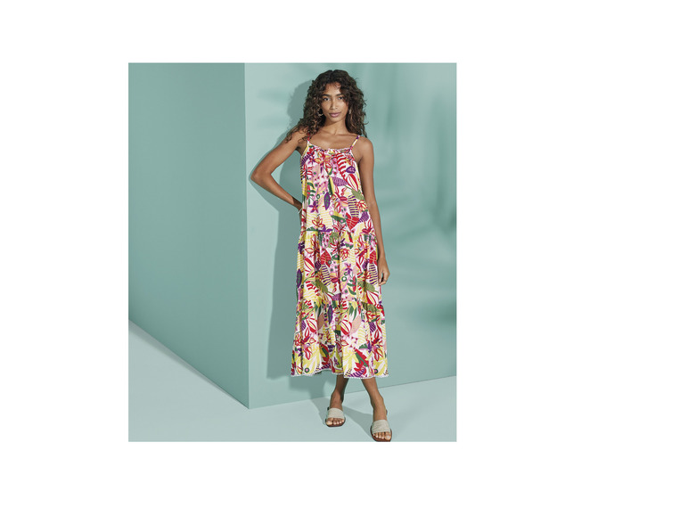 Ga naar volledige schermweergave: esmara® Midi-jurk met kreukeleffect - afbeelding 4