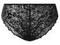 Culotte femme en dentelle noire, vue arrière