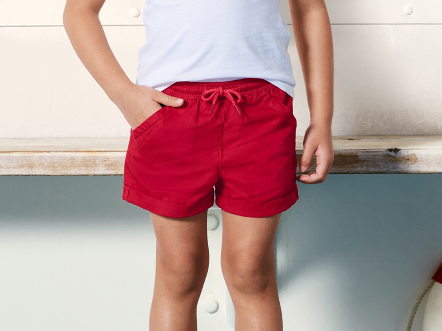 Short été en coton rose pastel | Filles 2-14 ans | La Faute à Voltaire